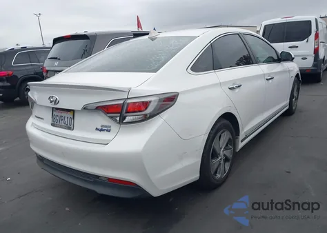 2016 Hyundai Sonata Plug-In Hybrid z USA, uszkodzony, nr VIN KMHE14L20GA036908
